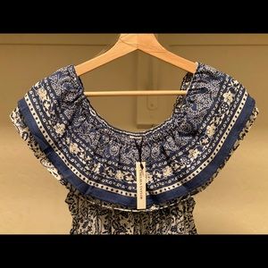 Off shoulder maxi dress